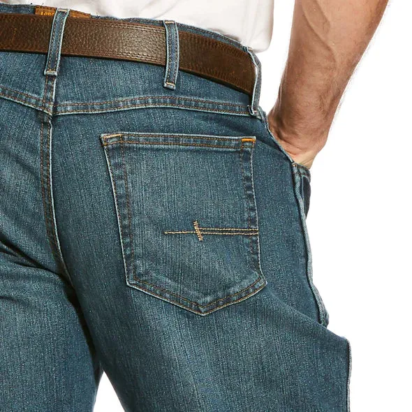 Ariat | Men's Rebar M4 Low Rise DuraStretch Edge Boot Cut | Carbine