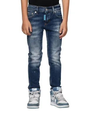 Blue Jeans Suede Light Blue Tag | DENIM