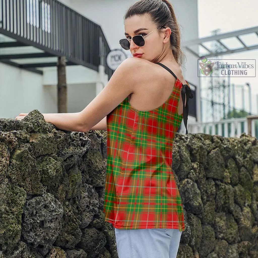 Burnett Tartan Loose Halter Neck Camisole
