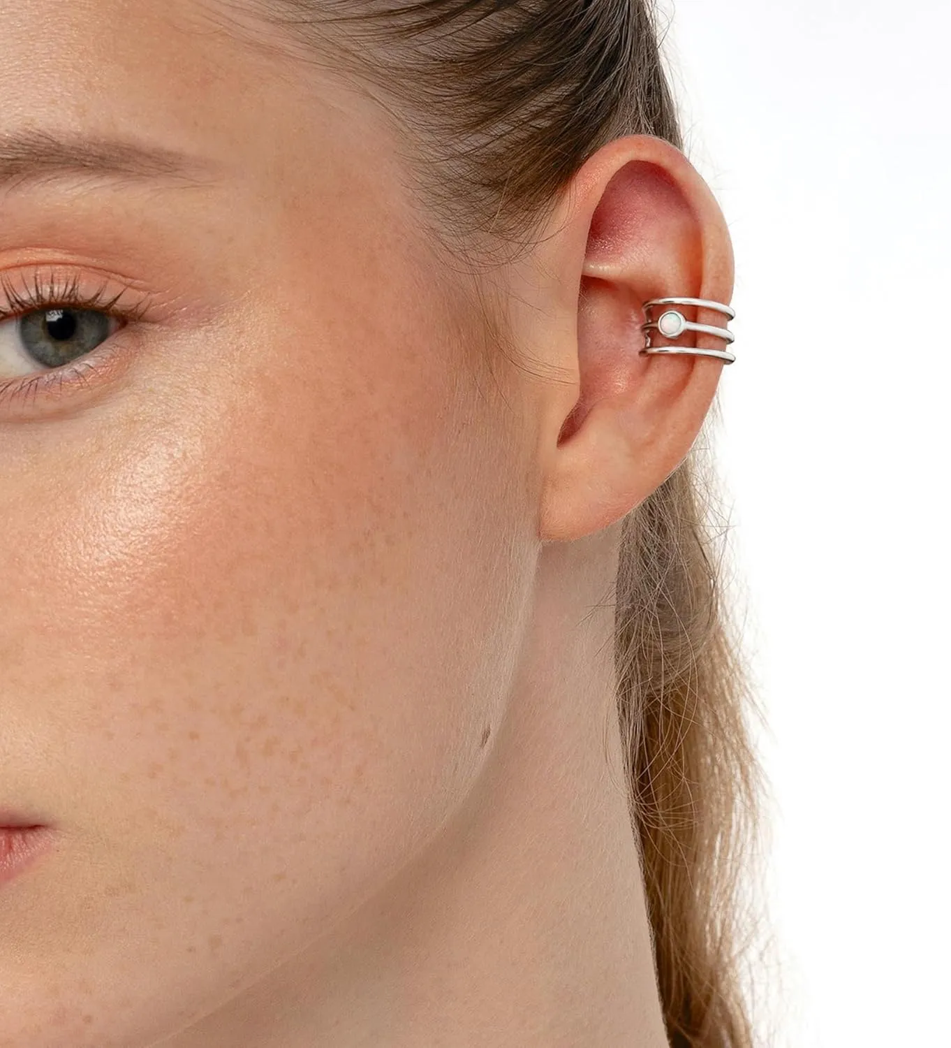CHIC & ARTSY Cuff Earrings 925 Sterling Silver Ear Cuff Earrings Non-Piercing Fake Helix Cartilage Cuff Earrings Various Styles Conch Ear Cuffs Fine Jewelry for Women Man