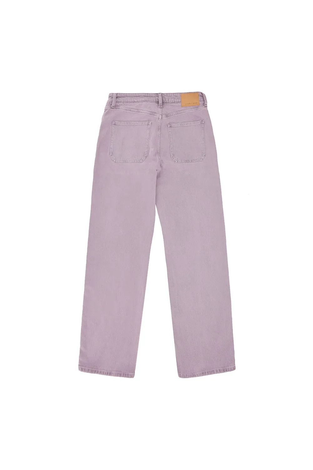 Elodie Full Length Jean in Dusty Lilac