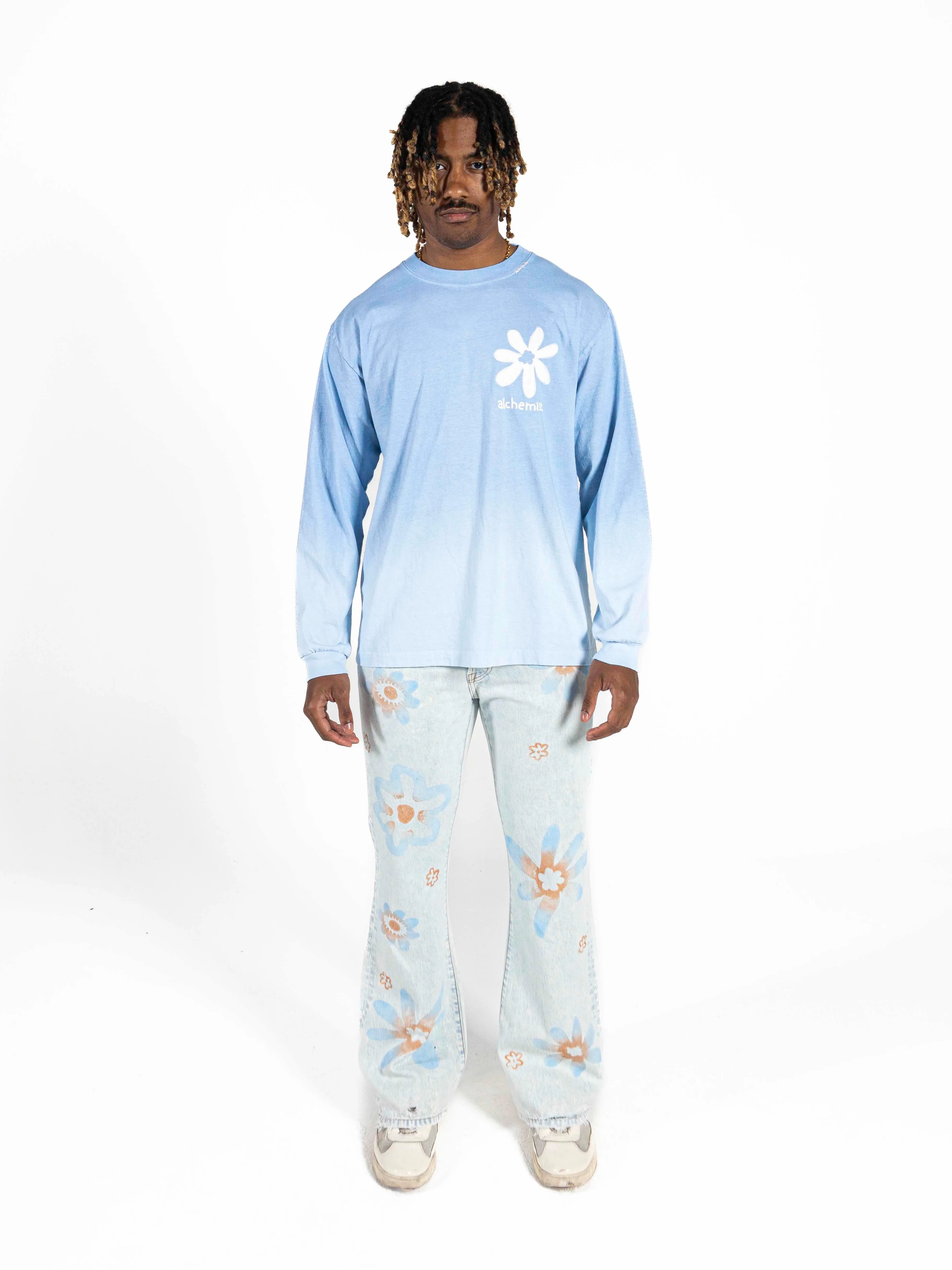 Floral Studio Jeans - Light Hero