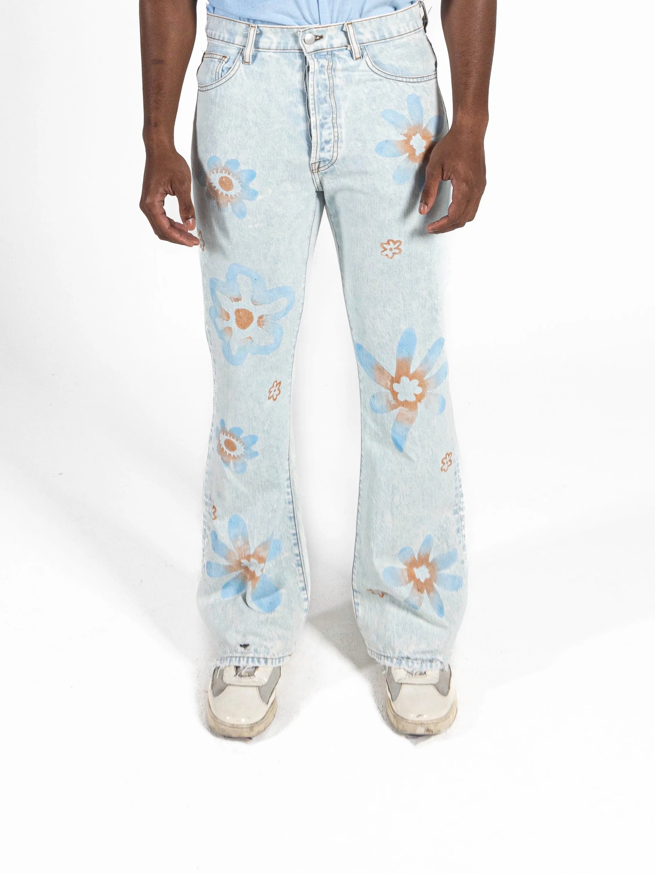 Floral Studio Jeans - Light Hero