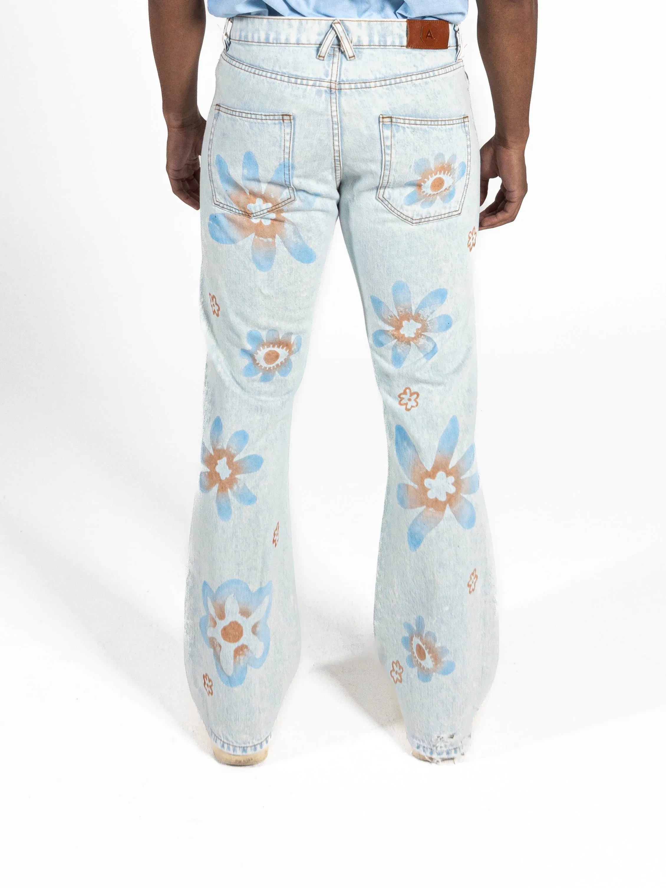 Floral Studio Jeans - Light Hero