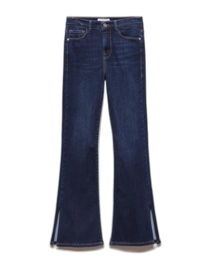 Frame LE Mini Bootcut Slit Jeans