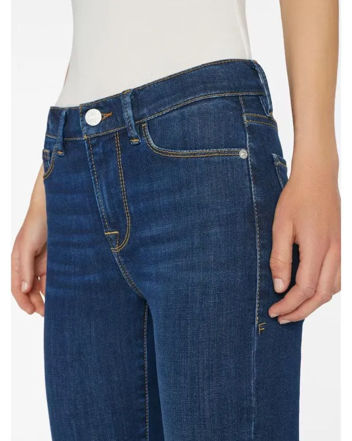 Frame LE Mini Bootcut Slit Jeans