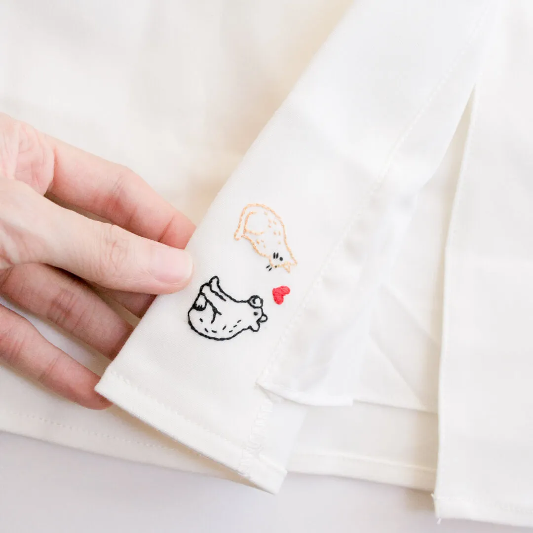 Hand Embroidery on Clothes by Momshoo