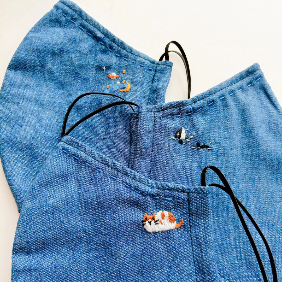 Hand Embroidery on Clothes by Momshoo