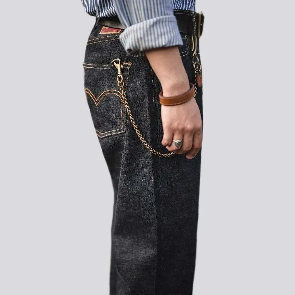 High quality self-edge jeans