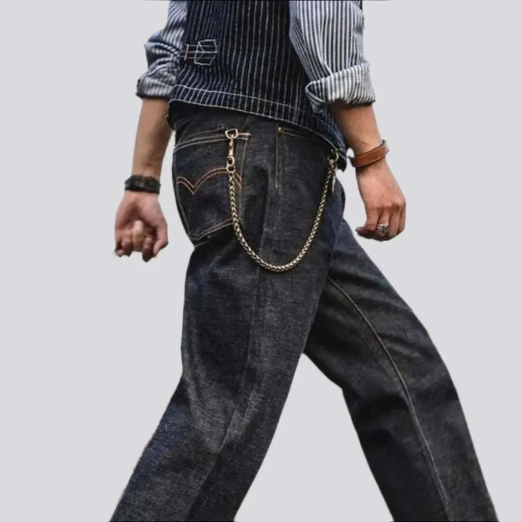High quality self-edge jeans