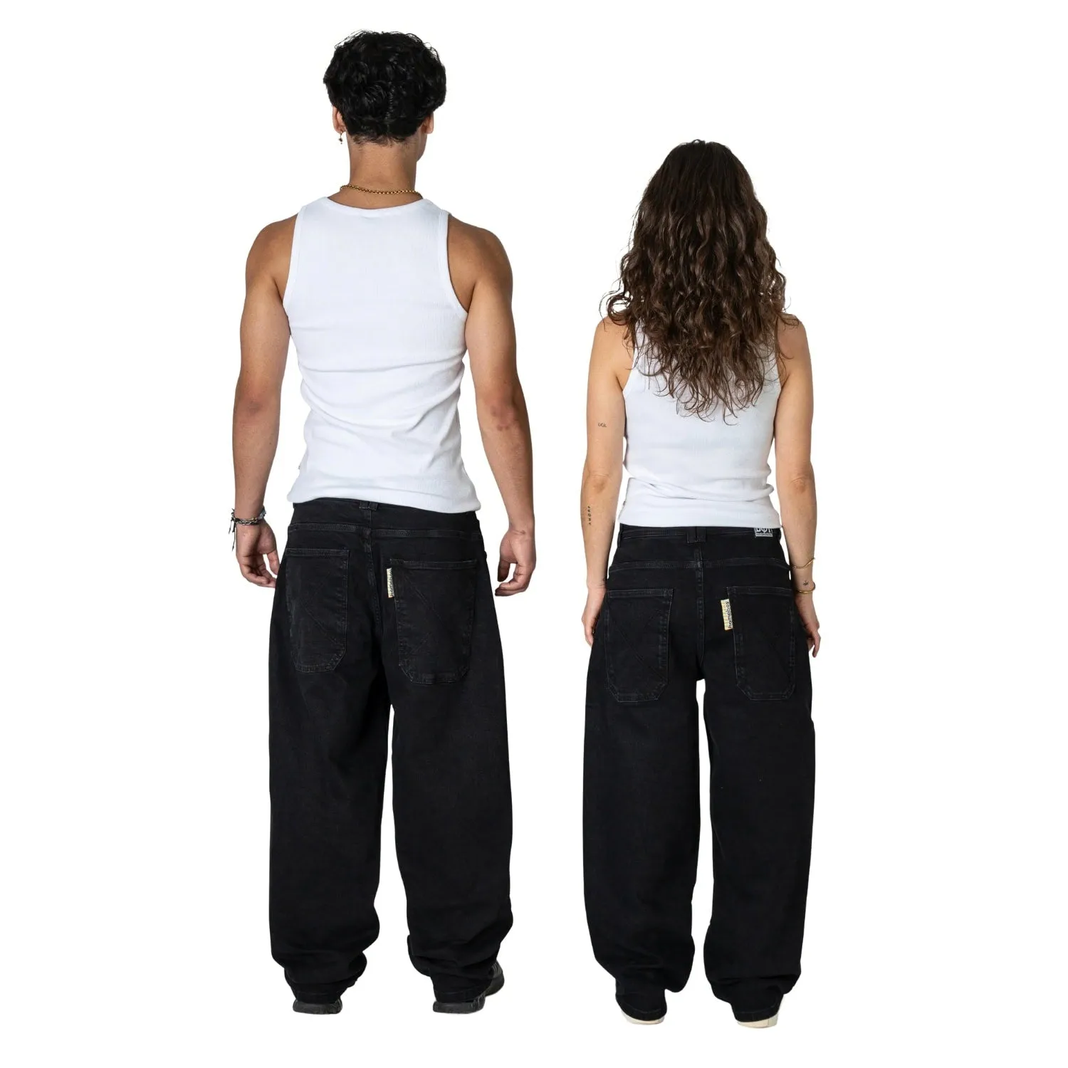 Home Boy X-Tra Monster Baggy Denim - Washed Black