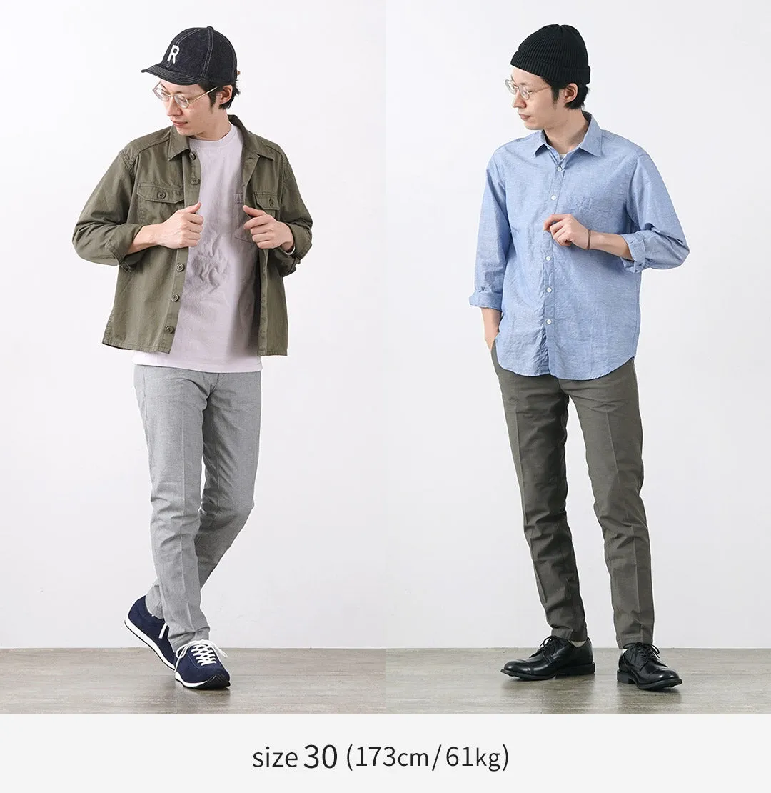 JAPAN BLUE JEANS（ジャパンブルージーンズ） 別注 RJB4670 ネオ ブリージー オフィサーテーパード トラウザー