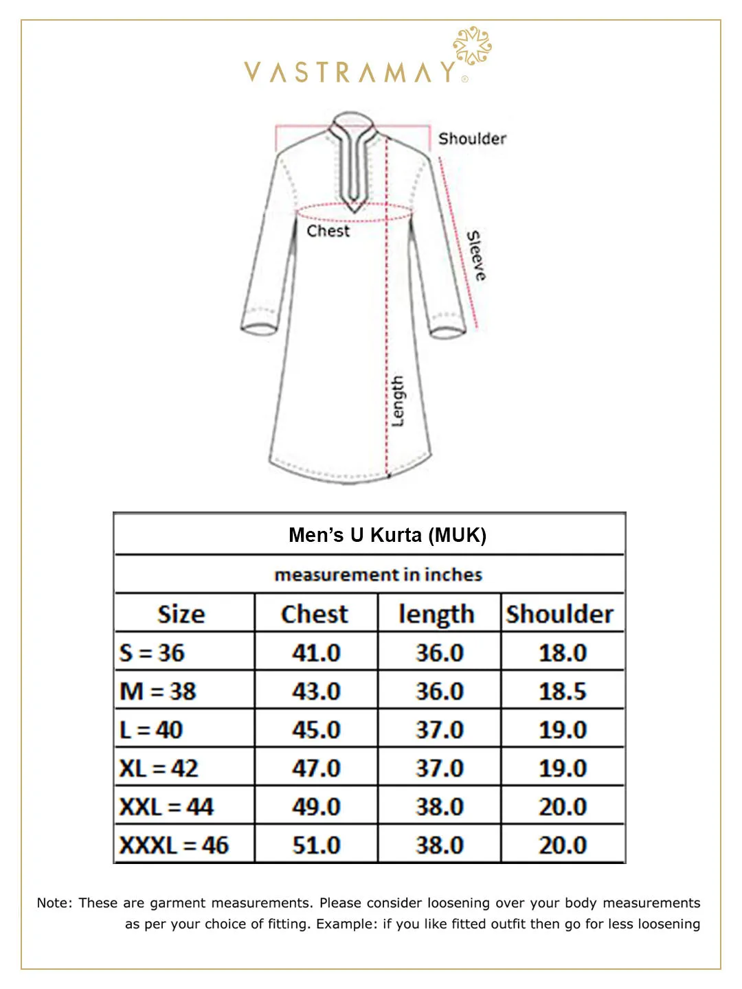 Jashvi Men's Rose Gold Silk Blend Curved Kurta