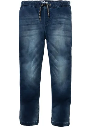 John Baner Jeanswear Boys' Regular Fit Sports Jeans, Orange
