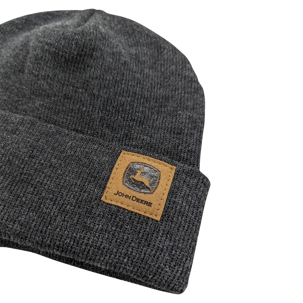 John Deere Acrylic Patch Beanie