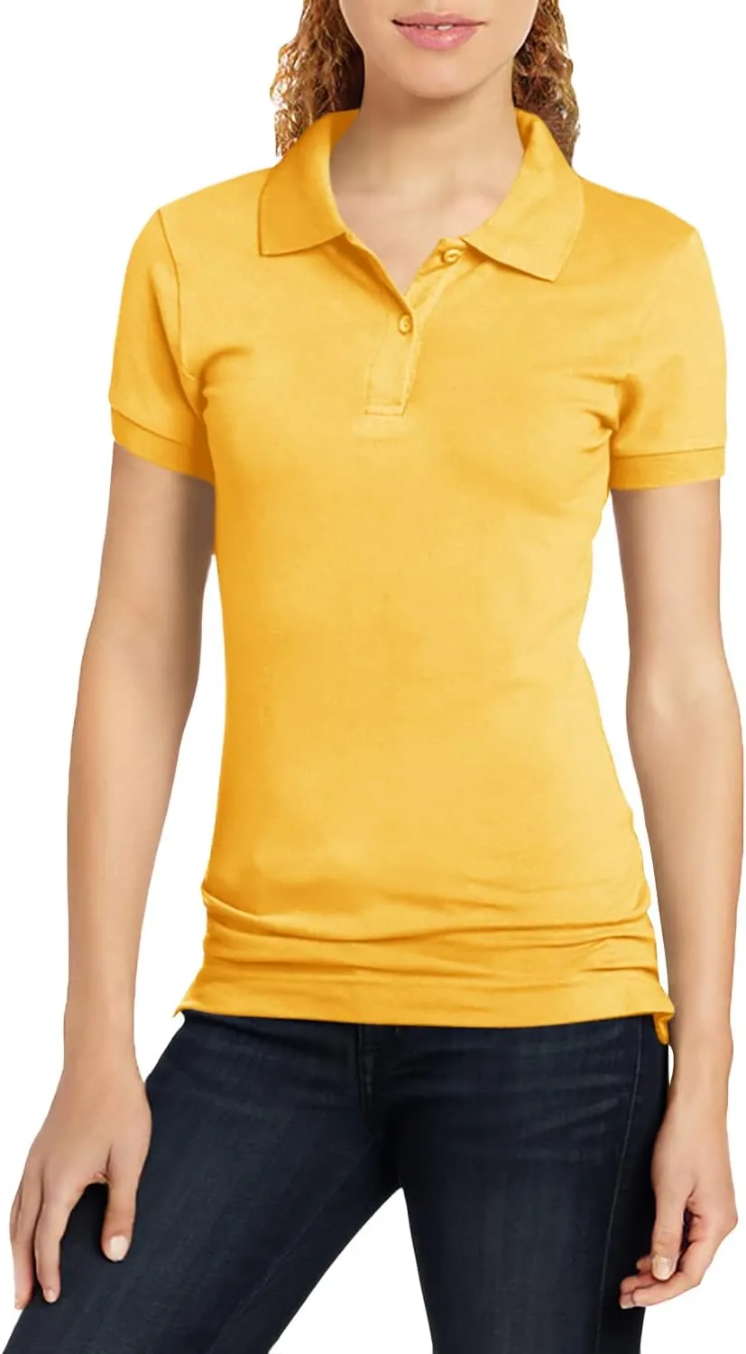 Lee Uniforms Juniors' Stretch Pique Polo Shirt