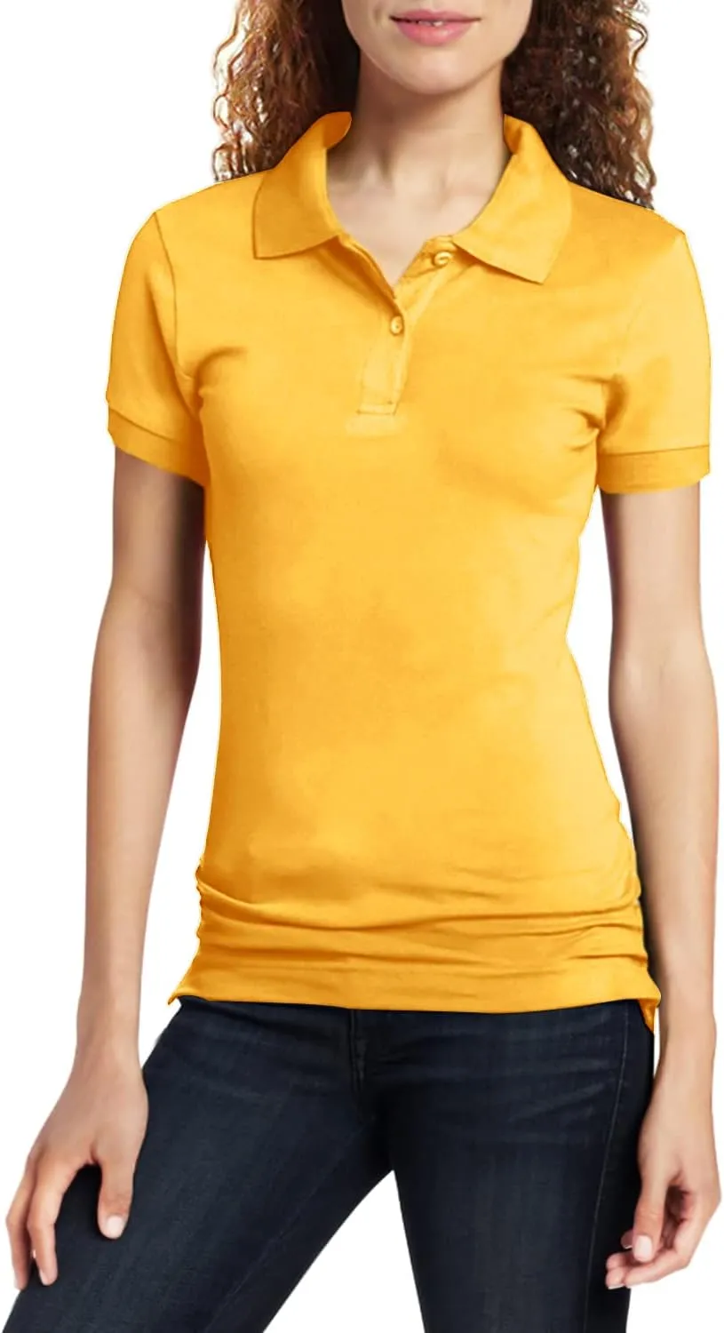 Lee Uniforms Juniors' Stretch Pique Polo Shirt
