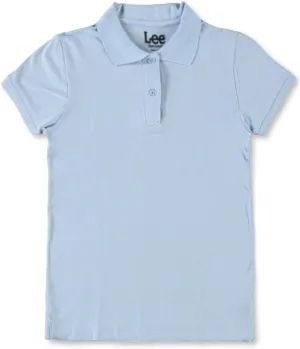 Lee Uniforms Juniors' Stretch Pique Polo Shirt