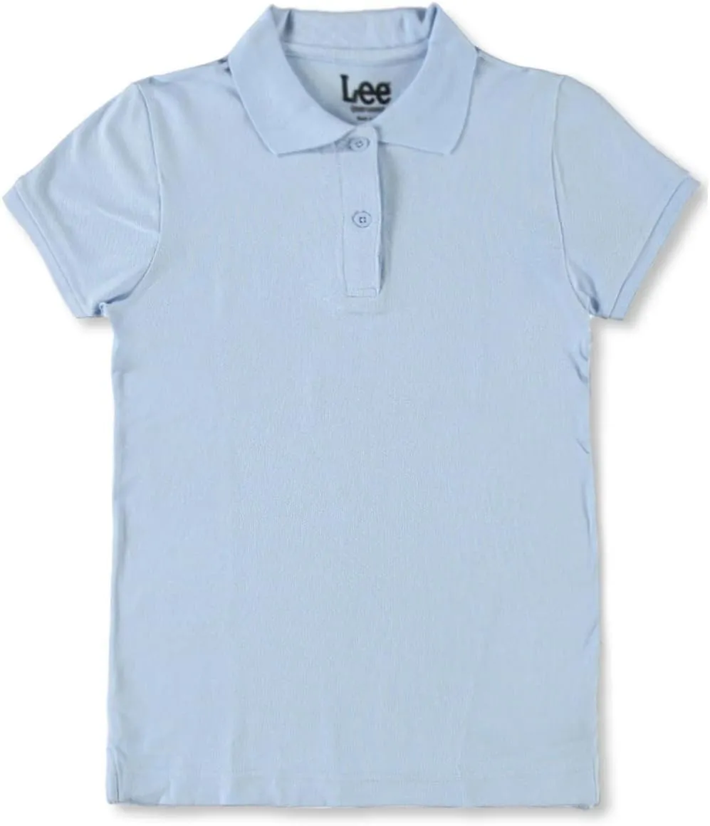 Lee Uniforms Juniors' Stretch Pique Polo Shirt