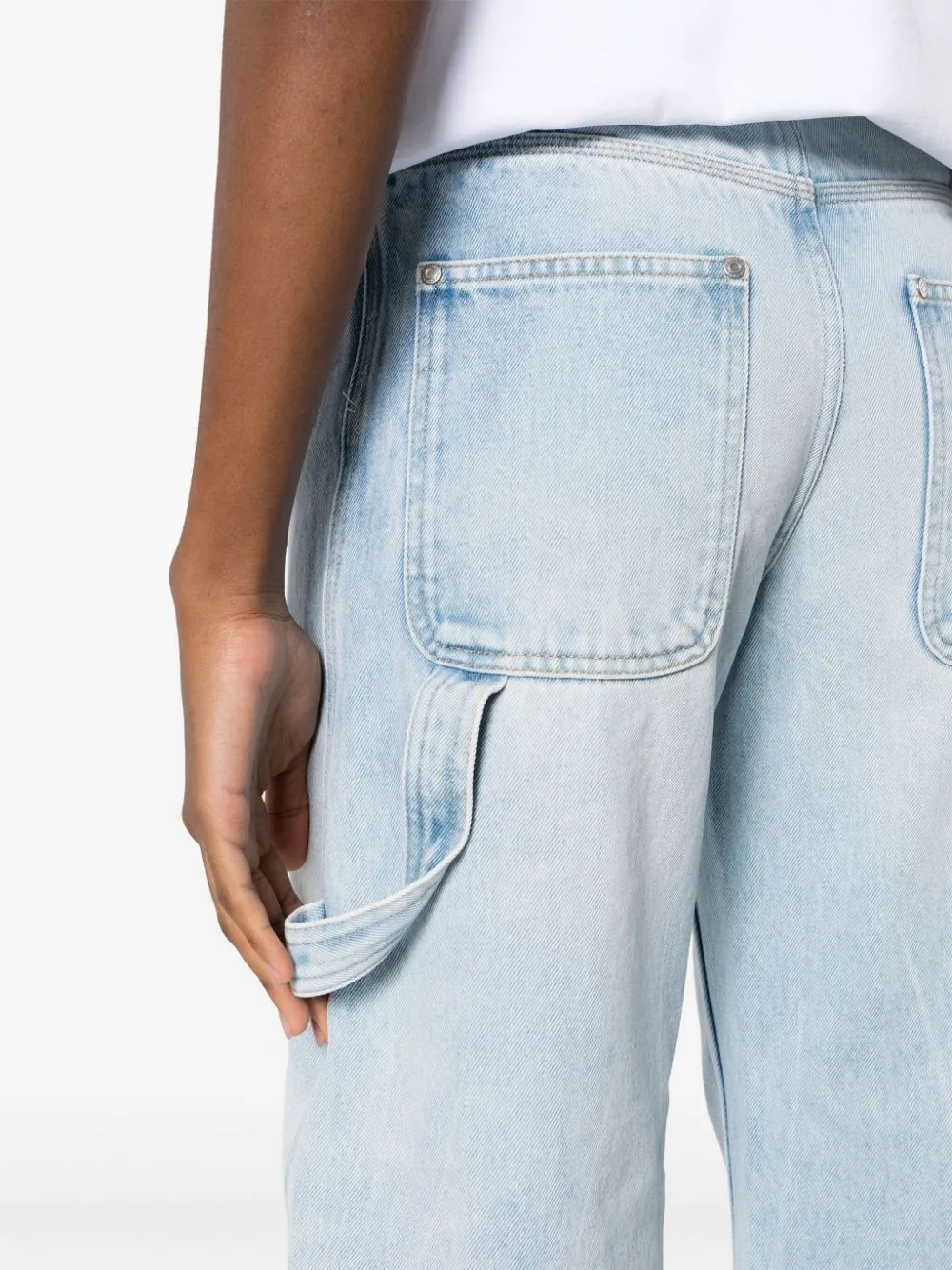 Light Blue Vintage Banana Jeans