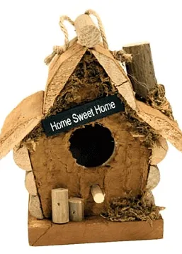 Mini Log Birdhouse - 3 Styles