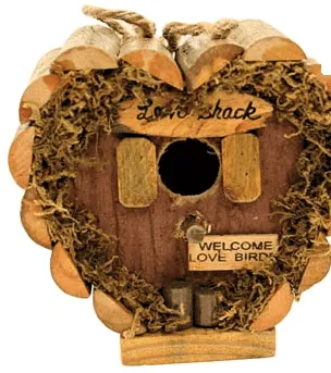 Mini Log Birdhouse - 3 Styles