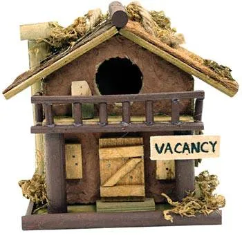 Mini Log Birdhouse - 3 Styles