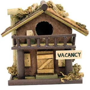 Mini Log Birdhouse - 3 Styles