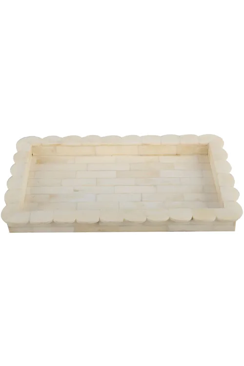 Pure White Bone Tray