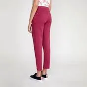 Raspberry Stretch Cotton Jeans
