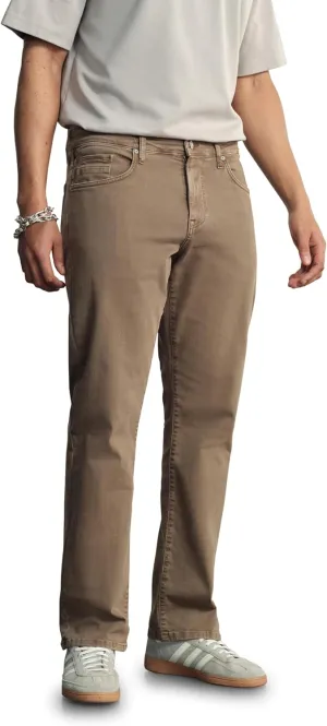 Roam Men's Mid Rise Relaxed Straight Leg Jeans