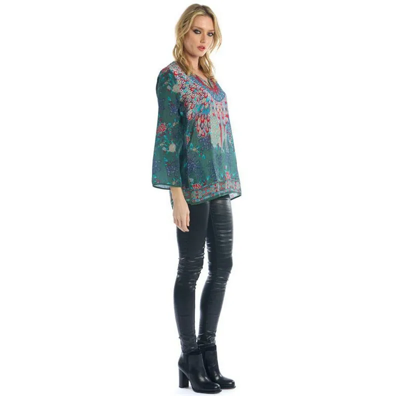 Simone Green Top