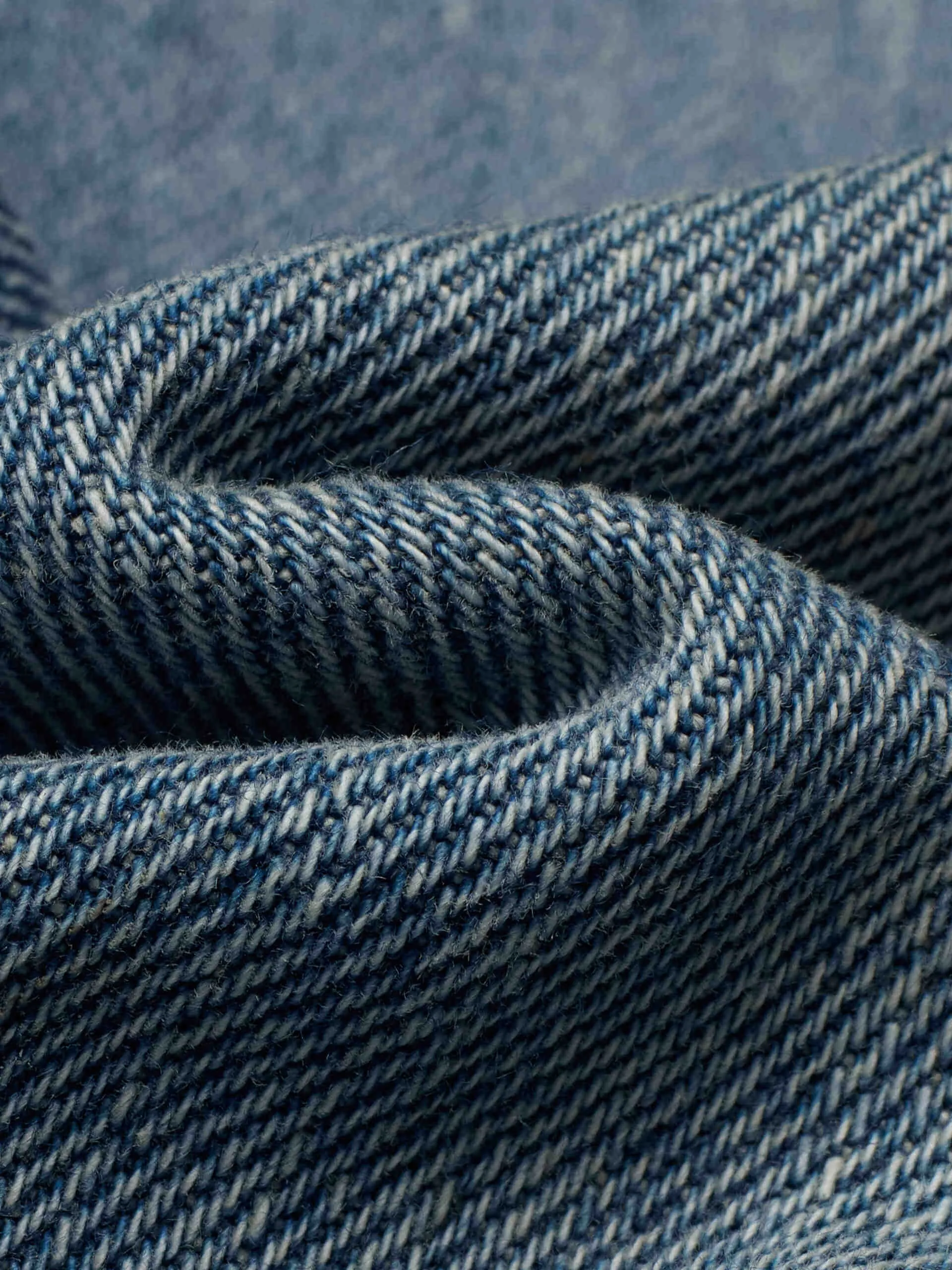 Straight Turn-Up Jeans