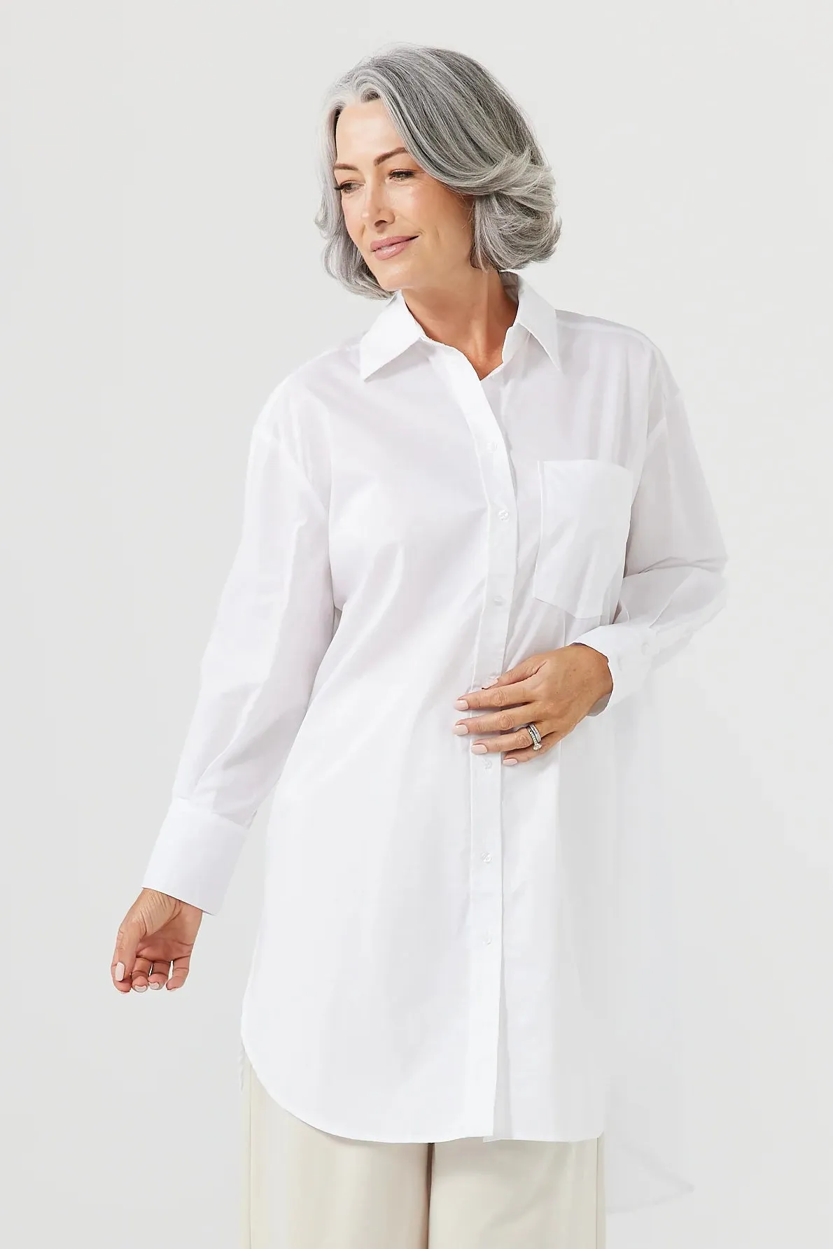 The General Shirt in White