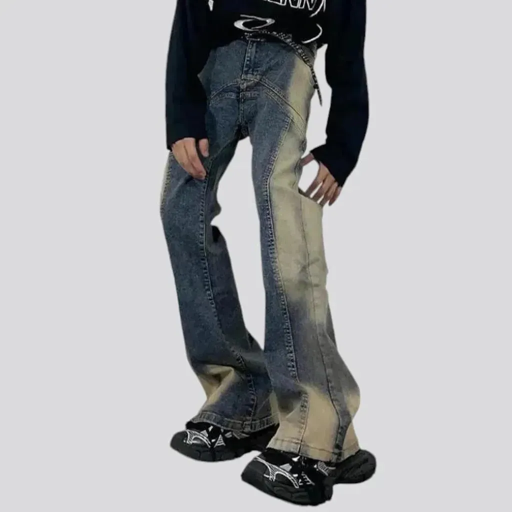Vintage bootcut jeans for men