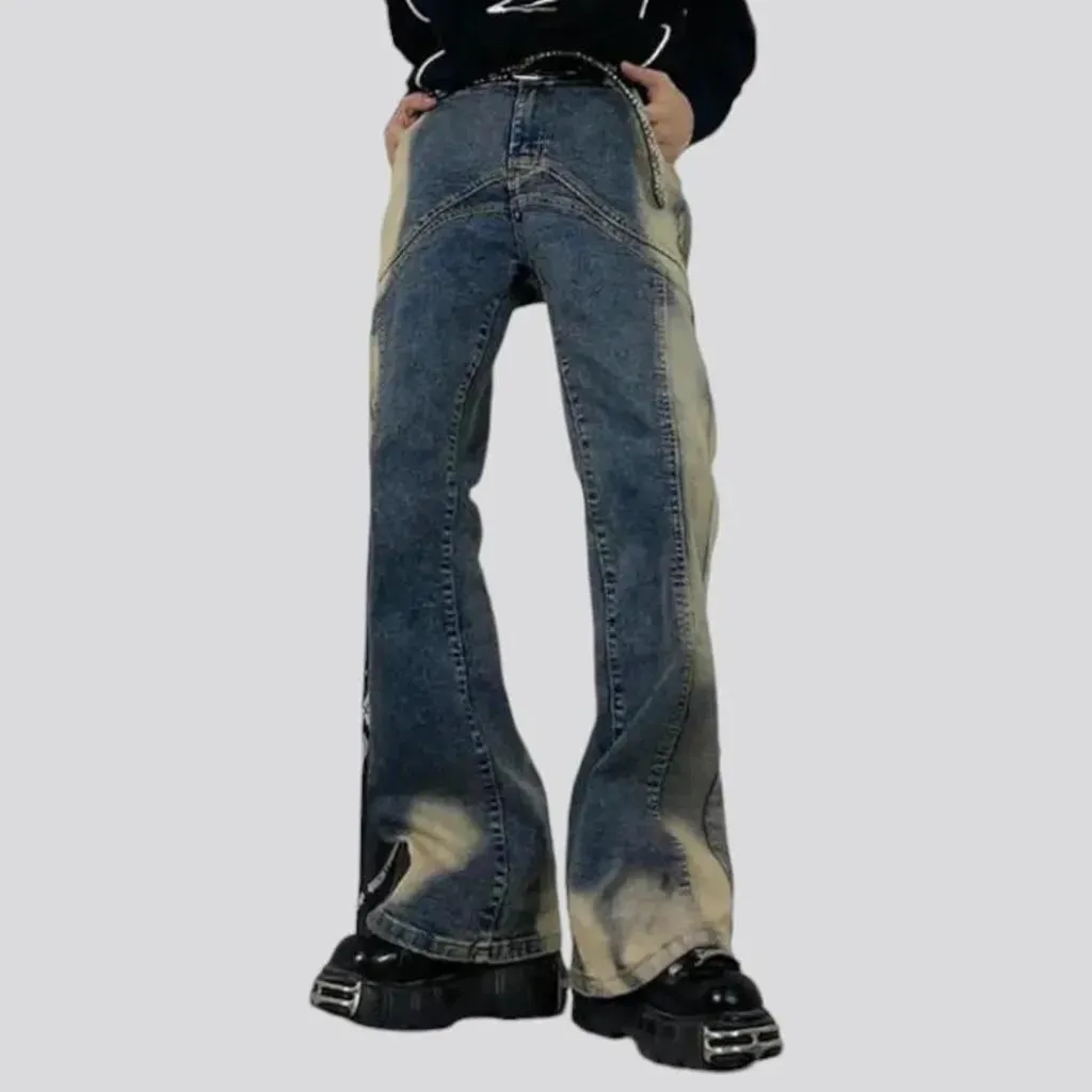 Vintage bootcut jeans for men