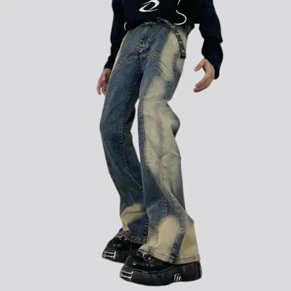 Vintage bootcut jeans for men
