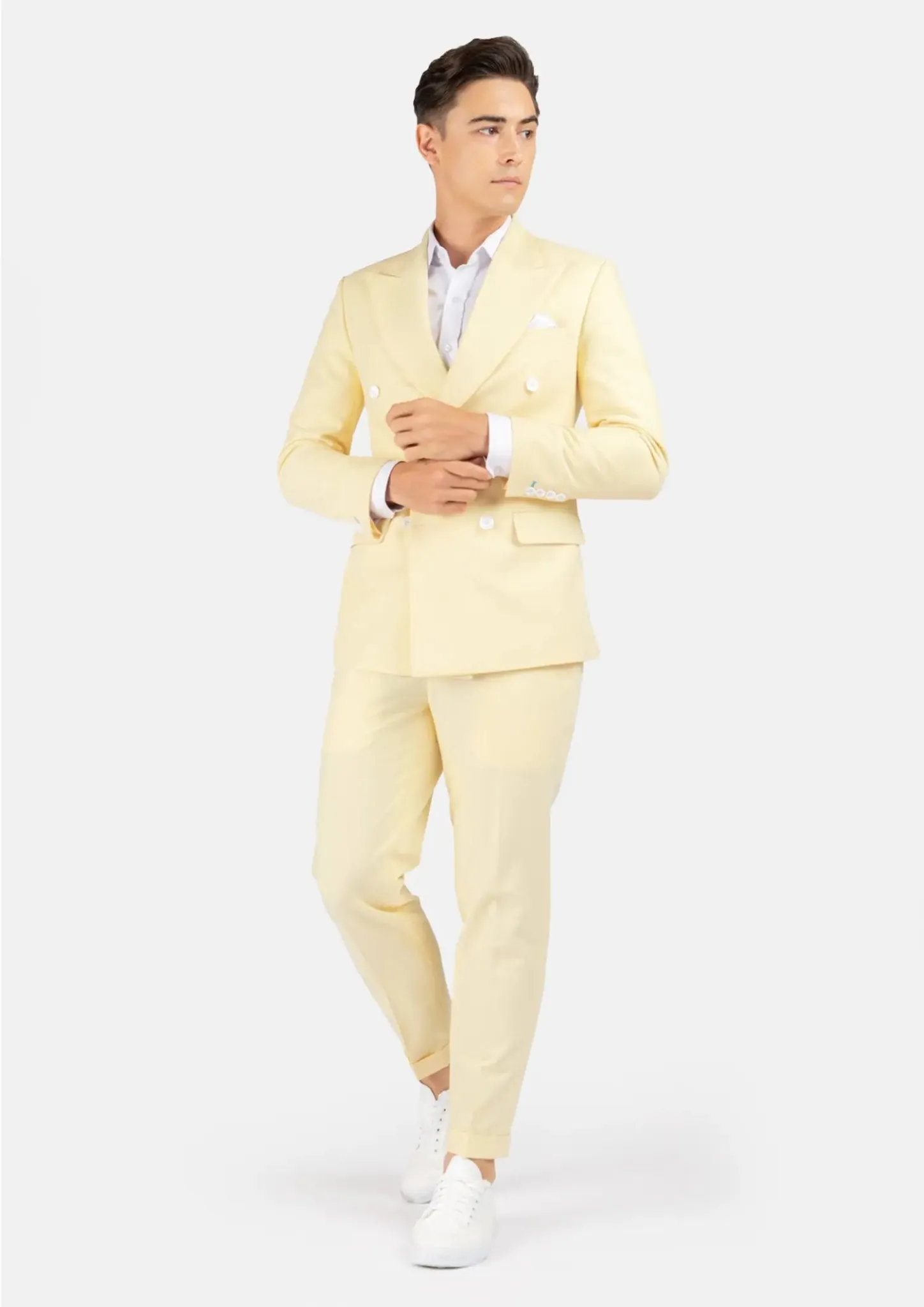 Waverly Cream Stretch Suit
