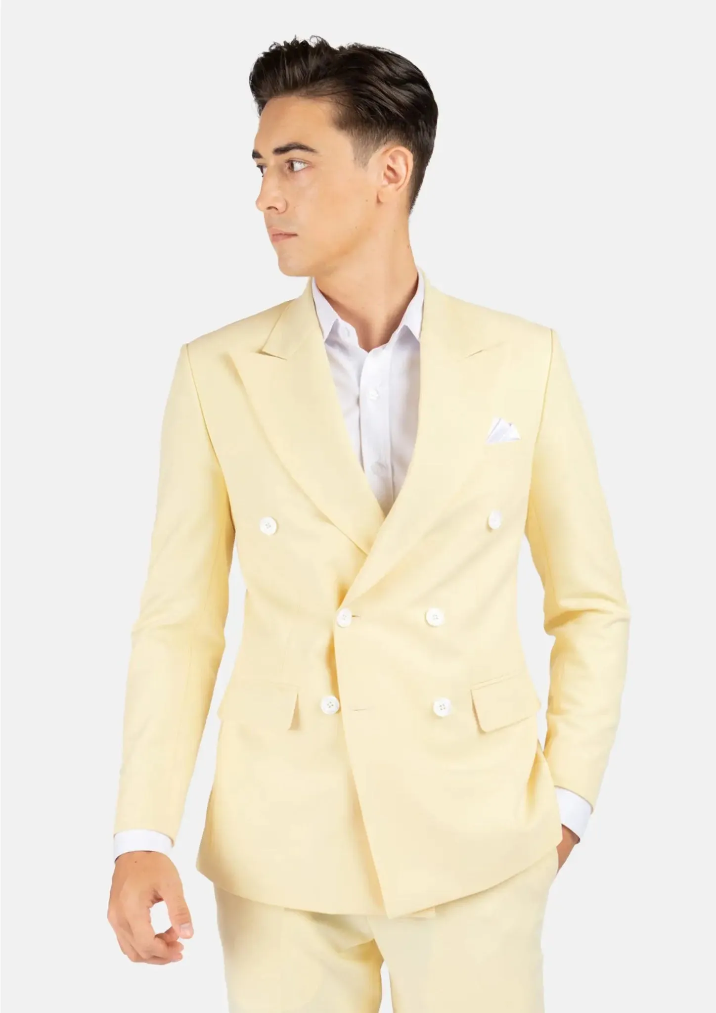 Waverly Cream Stretch Suit