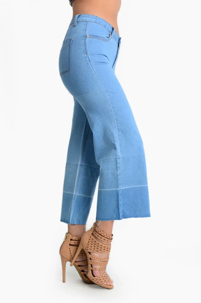 Women's Wide Denim Jeans