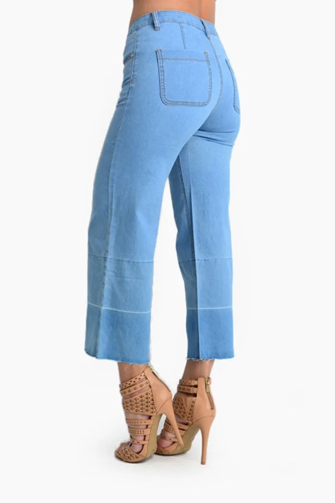 Women's Wide Denim Jeans