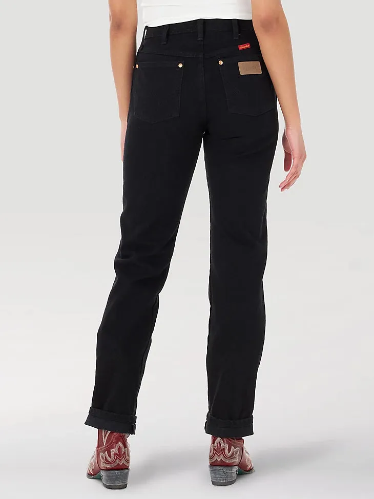 Wrangler Cowboy Cut True Black Women's Slim Fit