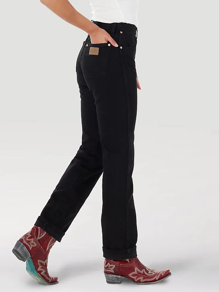 Wrangler Cowboy Cut True Black Women's Slim Fit